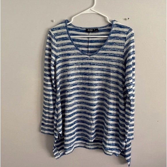ANA Women's Lightweight Stripe Sweater - Picture 5 of 6
